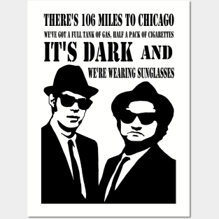 It's dark out, and we're wearing sunglasses! Posters and Art